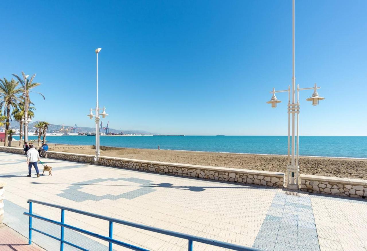 Apartamento Top Vistas Al Mar Apartment Malaga Luaran gambar