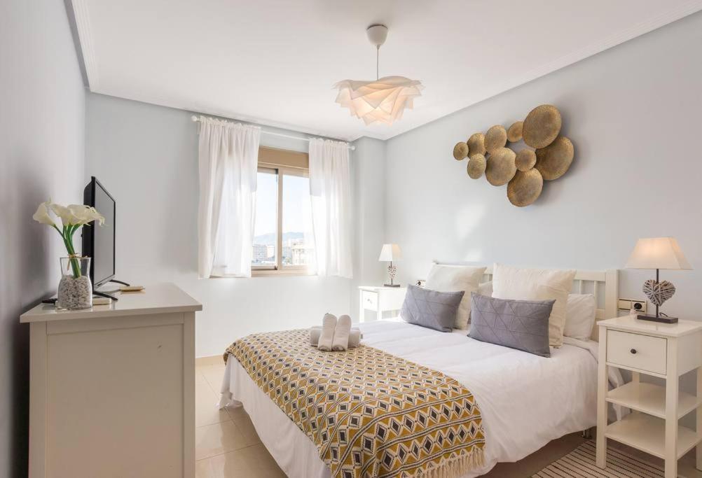 Apartamento Top Vistas Al Mar Apartment Malaga Luaran gambar