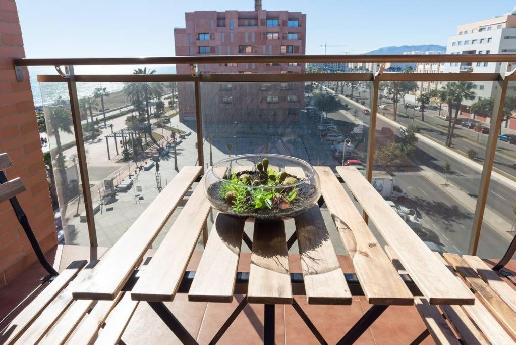 Apartamento Top Vistas Al Mar Apartment Malaga Luaran gambar